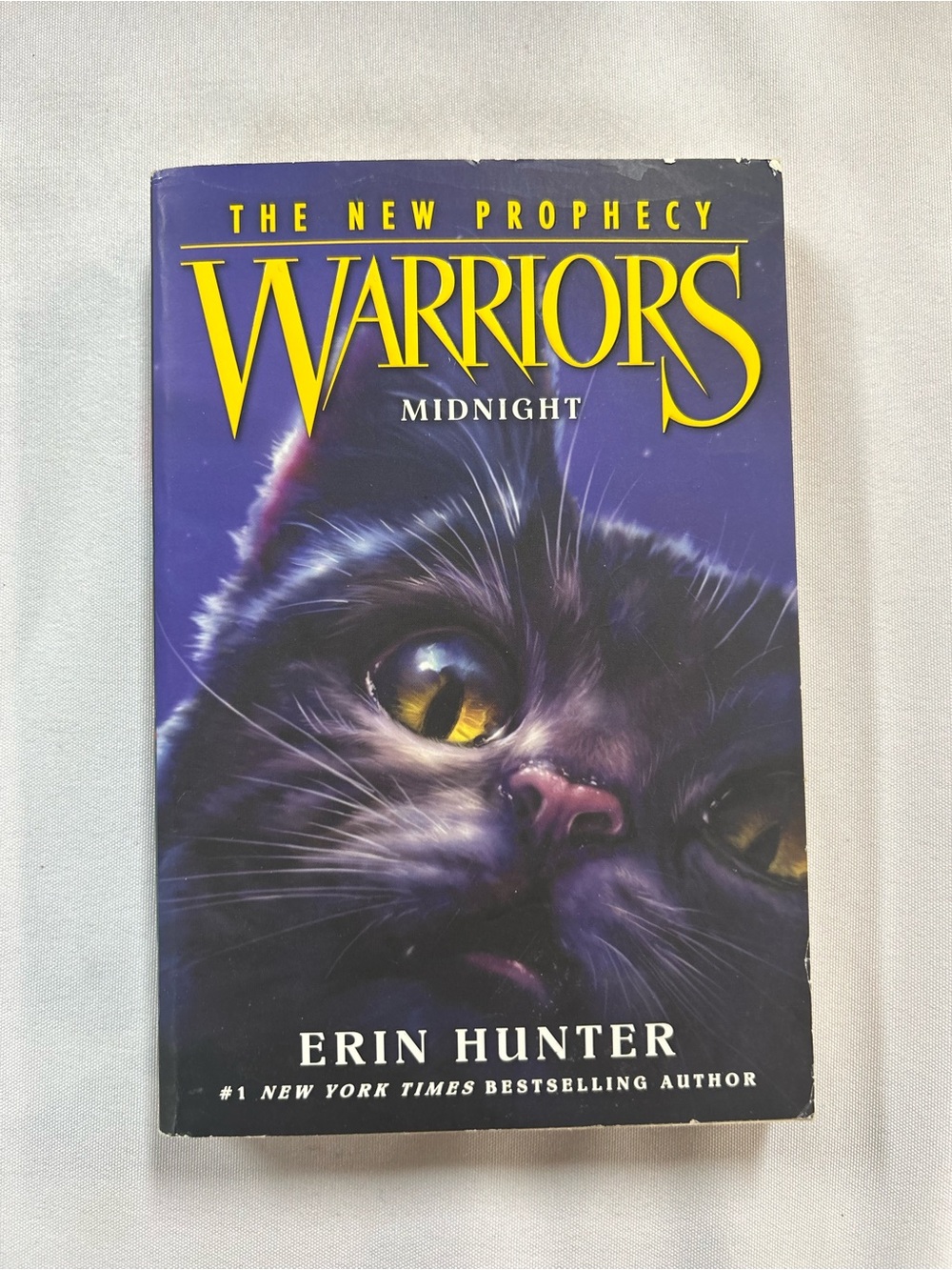 Warriors: Midnight by Erin Hunter - Purple Cat Cover